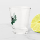 Verre A Shot Chatons avec Feuille (Droite)