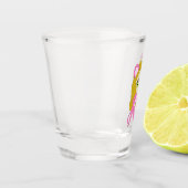 Verre A Shot chatte rose (Gauche)