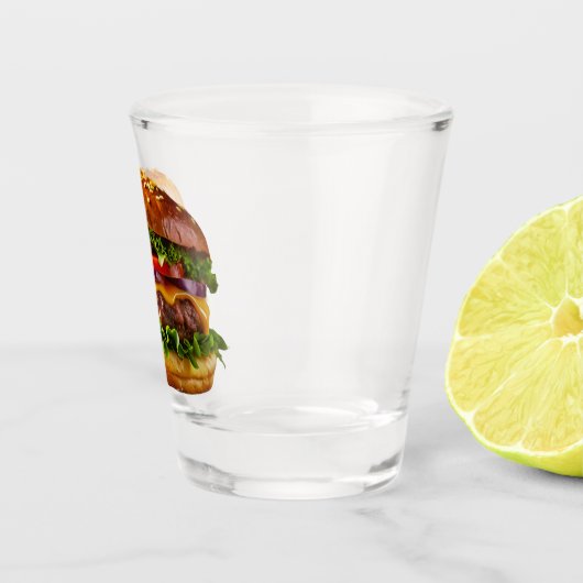Verre A Shot ChaussureHabille hamburger empilé thic (Droite)