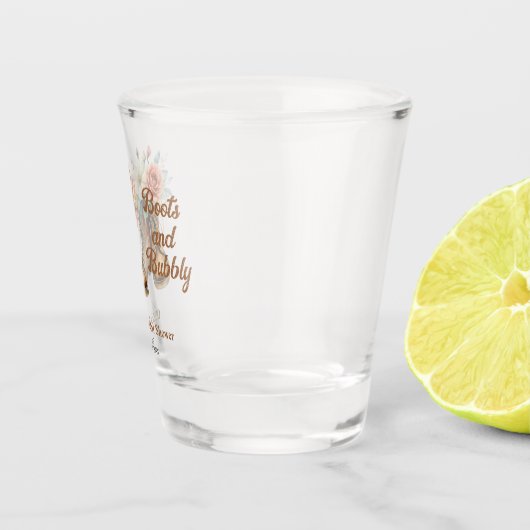 Verre A Shot Chaussures Rustiques et Mariage Champêtre sous le  (Droite)