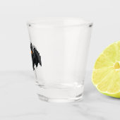 Verre A Shot Chauve-souris Rétro 8 bits (Droite)