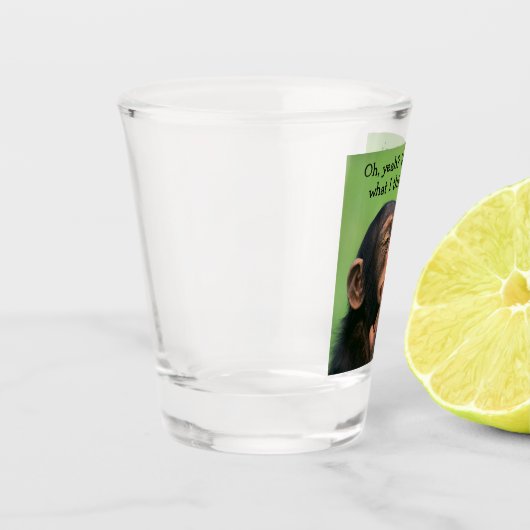 Verre A Shot Cheeky Chimp (Gauche)