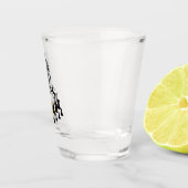 Verre A Shot Chevalier d'échecs avec épée (Droite)