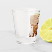 Verre A Shot Chèvre Brown et chèvre blanche (Gauche)