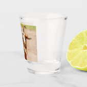 Verre A Shot Chèvre Brown et chèvre blanche (Droite)