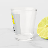 Verre A Shot Chibi avec un chat comme une queue (Droite)
