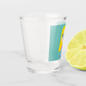 Verre A Shot Chibi avec un chiot (Gauche)