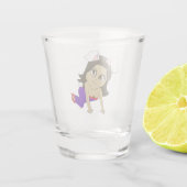 Verre A Shot chibi bunnygirl (Dos)