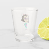Verre A Shot chibi bunnygirl (Dos)