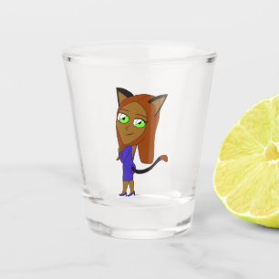 Verre A Shot chibi catgirl