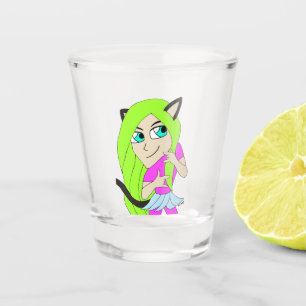 Verre A Shot chibi catgirl
