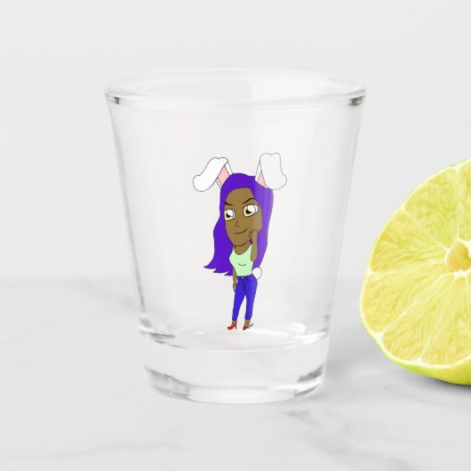 Verre A Shot Chibi Lapinegirl (Devant)
