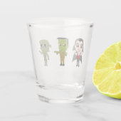Verre A Shot Chibi vampire, monstre et maman (Dos)