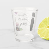 Verre A Shot Chic Elegant Fabulous 50e anniversaire Customisé (Dos)