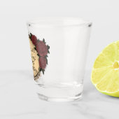 Verre A Shot Chic Rose Fabuleux 40e anniversaire Customisé (Droite)