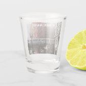 Verre A Shot Chicago Elevated Loop Train Photo (Dos)