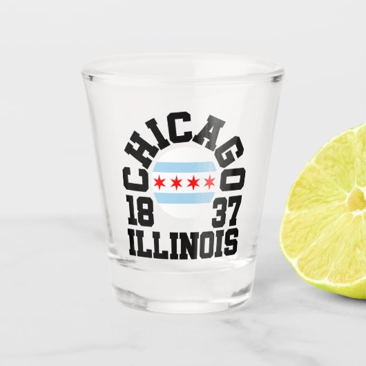 Verre A Shot Chicago, Illinois (Devant)