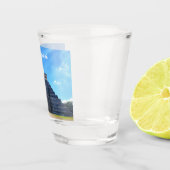 Verre A Shot Chichén Itzá Mexico Souvenir (Droite)