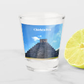 Verre A Shot Chichén Itzá Mexico Souvenir (Devant)