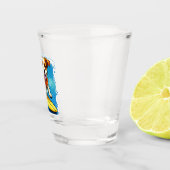 Verre A Shot Chien de surf (Droite)