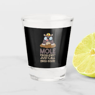 Verre A Shot Chimie - Problèmes de mole