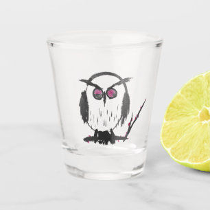 Verre A Shot Chouette chinoise