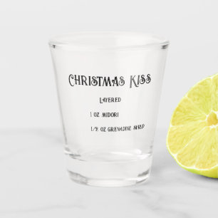 Verre A Shot Christmas Kiss Novelty shot verre