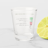 Verre A Shot Christmas Shot Drink Recette Fête Fête (Dos)