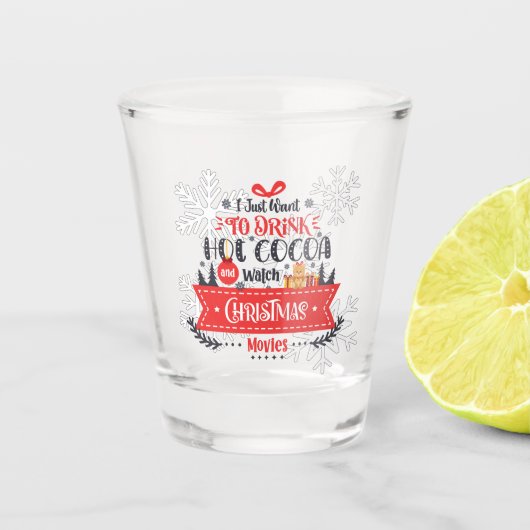 Verre A Shot Christmas Shot Glasses (Devant)