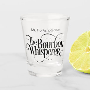 Verre A Shot Chuchoteur de Bourbon (personnalisé)