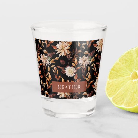 Verre A Shot Chute noire (Devant)