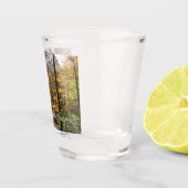 Verre A Shot Chute Sunlit dans le parc national de Laurel Hill (Droite)