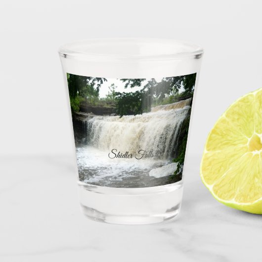 Verre A Shot Chutes de Shidler (Devant)
