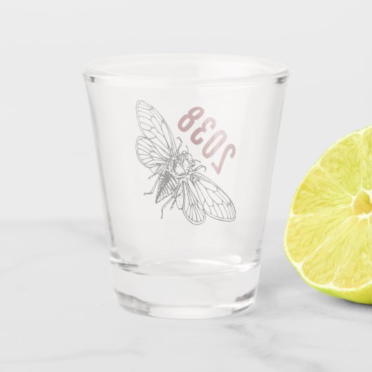Verre A Shot Cicadas 2038 (Dos)