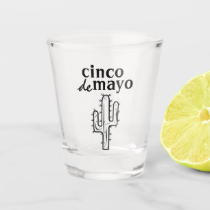 Verre A Shot Cinco de Mayo Cactus