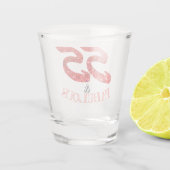 Verre A Shot cinquante-cinquième Parties scintillantes de (Dos)