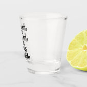 Verre A Shot Citation amusante de Drunm (Droite)