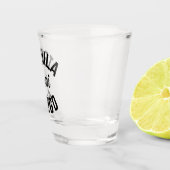 Verre A Shot Citation amusante de Tequila Es Mi Amigo (Droite)