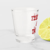 Verre A Shot Citation amusante de Tequila et Tacos (Gauche)