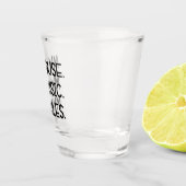 Verre A Shot Citation De Musique Moderne Avec Initial (Droite)