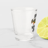 Verre A Shot Citation de pêche de la basse de pêche Funny Peaco (Gauche)