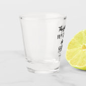 Verre A Shot Citation de Shakespeare - Peu mais Fierce II (Gauche)