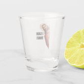 Verre A Shot Citation drôle Jésus mème J'ai vu ce chrétien (Dos)