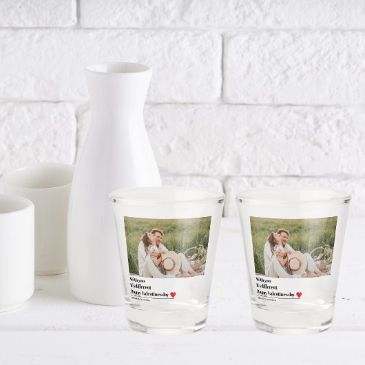 Verre A Shot Citation romantique branchée | Valentines