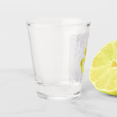 Verre A Shot citron avec vodka à bulle Vitre (Gauche)