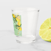 Verre A Shot Citron Monogramme Vert (Droite)