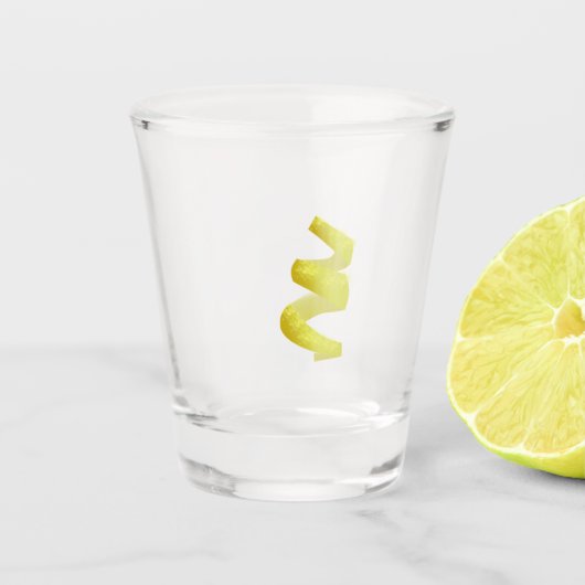 Verre A Shot citron seulement (Devant)