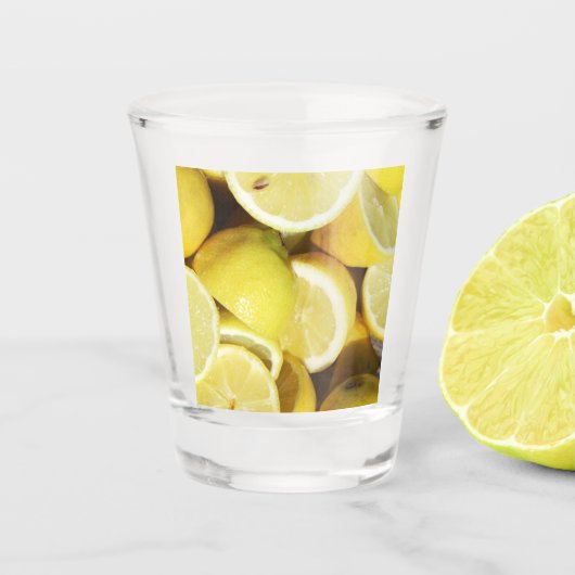 Verre A Shot Citrons jaune (Devant)