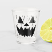Verre A Shot Citrouille d'Halloween (Devant)