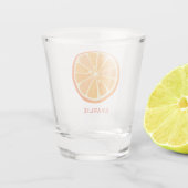 Verre A Shot Citrus Orange personnalisé (Dos)